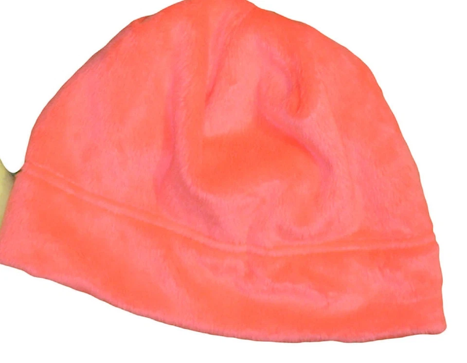 Gorro de felpa antiguo amarillo marino, naranja púrpura, rosa PomPom Beanie para niña Foto 1 de 1