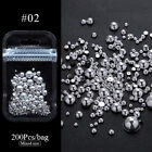 3D Nail Art Rhinestones In Wheel Glass Crystals Gems Beads Charms Glitter Decors