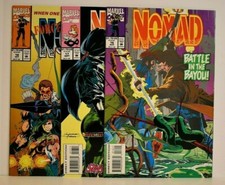 MARVEL NOMAD (1992 - CAPTAIN AMERICA) #16, 17, 18 Direct Editions