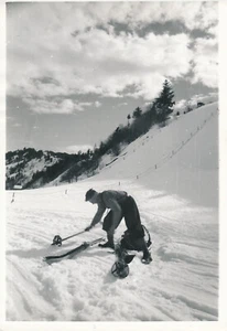 GARMISCH ca. 1937 - 7 Fotos Skifahrer Ski Alpen Deutschland - L 525 - Bild 1 von 10