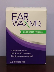 NEU OHRENSCHMALZ MD Ohrenschmalz Reinigungsset bricht & löst Wachs SCHNELL 0,5 Oz. - Bild 1 von 6