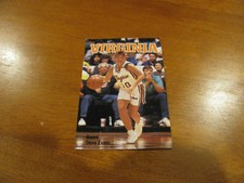 University of Virginia 1992/93 Women's Basketball Pocket Schedule