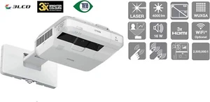 Epson EB-710Ui Wall-Mounted Ultra Short Throw Projector 4000 Lumens $4,600RRP - Picture 1 of 5