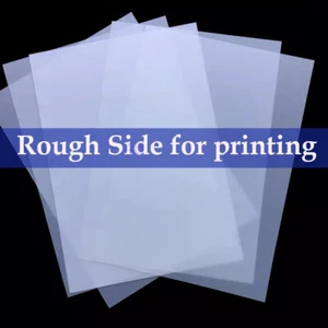 8.5" x 11",600 sheets,Waterproof Quick Dry Milky Inkjet Screen Printing Film - Picture 1 of 11