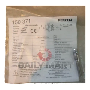 New In Box FESTO SIEN-M5B-PS-S-L 150371 Proximity Sensor - Picture 1 of 3