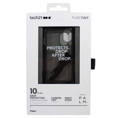 Tech21 Pure Carbon Series Rugged Slim Case For Palm Phone - Smoke - Image 1 of 2