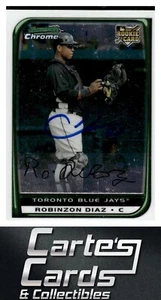Robinzon Diaz 2008 Bowman Chrome #212 RC TTM/IP Signed Autographed - Picture 1 of 2
