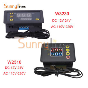 W3230 LCD DC 12V 20A Digital Thermostat Temperature Controller Meter Regulator