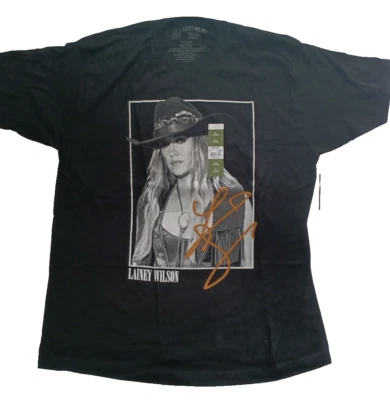 Nueva con etiquetas Camiseta negra para hombre Lainey Wilson talla XL 100 % algodón  Foto 1 de 4