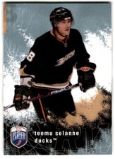 2007-08 Upper Deck Be a Player Teemu Selanne #4 Anaheim Ducks