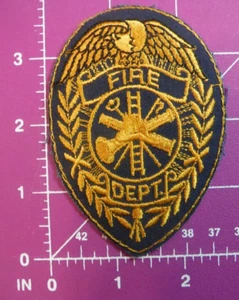 Vintage Gemsco Fire Department embroidered patch - Picture 1 of 5