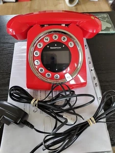 Sagemcom SIXTY. Landline Modern Phone In Red. Manual. Perfect Condition. - Picture 1 of 15