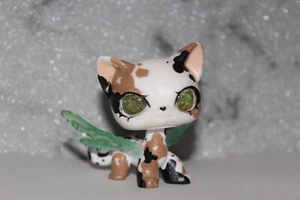 Littlest Pet Shop Resin/Glass-Eye Shorthair Cat Fairy Butterfly Custom OOAK - Picture 1 of 7