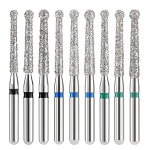 Fresas dentales de diamante 5 piezas FG 1,6 mm Endo Access Bur Open preparación pulpa cavidad fresa - Imagen 1 de 42