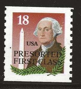 US Scott #2149av, Single 1985 Washington 18c FVF MNH - Picture 1 of 1