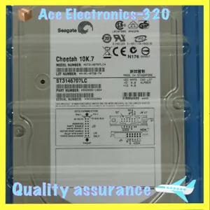 ST3146707LC SEAGATE 146GB 10K 3.5" U320 SCSI HARD DRIVE HDD - Picture 1 of 2