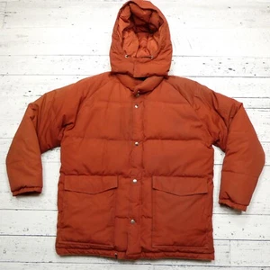 Abrigo Parka De Colección Alaska Safari Abajo Talla Grande Rojo Aislado Puffer Nuptse - Imagen 1 de 6