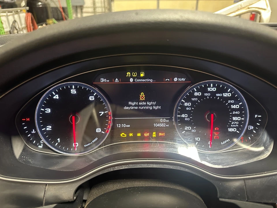 2014 - 2015 AUDI A6 C7 DASH INSTRUMENT CLUSTER GAUGE SPEEDOMETER OEM - Image 1 of 4