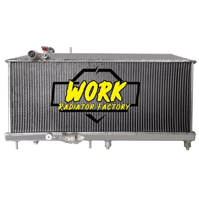 Radiador de aluminio para Honda Civic 1996-2000 1999 1998 1997 con K-Swap Foto 1 de 4