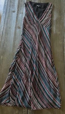 Vestido de cóctel Tessuto para mujer talla mediana multicolor usado Foto 1 de 3