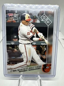 2017 Topps Now MLB - MANNY MACHADO #513  SSP Print Run Only 189 Made!!! - Picture 1 of 2