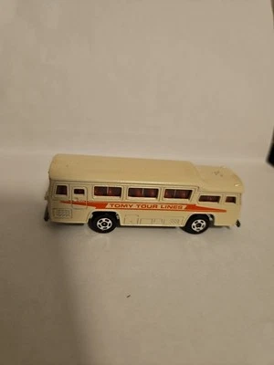 VINTAGE TOMICA No. 41 FUJI SEMI-DECKER TYPE BUS "TOMY TOUR LINES" JAPAN - Image 1 of 4