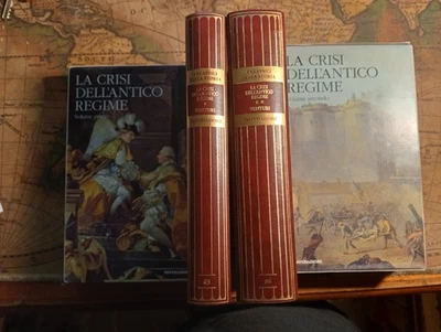 La crisi dell'Antico Regime Franco Venturi 2 voll. MERIDIANI 85-86 Ottime condiz - Immagine 1 di 3