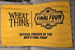 2025 Herren Basketball Final Four NCAA Weizendünn Gelb Fan Banner Handtuch - Bild 1 von 4