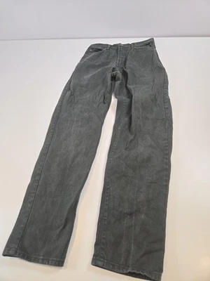 Pantalones de mezclilla Versace Jeans de alta costura para hombre 32 verde gris pierna recta hechos en Italia Medusa Foto 1 de 4