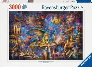 NEU Ravensburger 3000 Teile Puzzle Dragon's Library - Bild 1 von 2