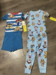 Paw Patrol 2 Pairs Pajama Sets Size 2T New - Picture 1 of 6