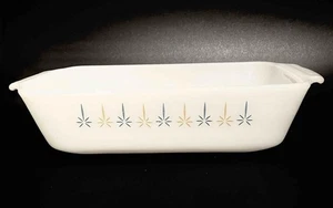 Anchor Hocking Fire King #441 Kerze Kerze leuchten Rechteck Backen Laibform Schale - Bild 1 von 8