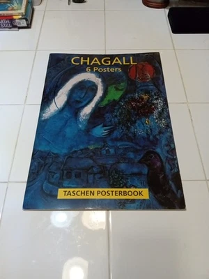 Marc Chagall 6 Pósters - Bolsos Póster Libro Vintage Printed 1994 Foto 1 de 4