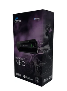 Cardo Packtalk NEO Single – Bluetooth Motorrad Intercom JBL DMC IP67 - Bild 1 von 3