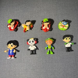 Ryans World Figures Lot of 8 Remka China Bonkers Toy Characters Figures - Picture 1 of 10