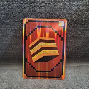 McDonalds Minecraft Happy Meal Big Mac Cristal SOLO TARJETA Código sin usar - Imagen 1 de 1