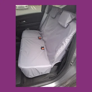 Dacia Jogger 2021+ Tailored 2nd Row Single & Double GREY Waterproof Seat Covers - Picture 1 of 4