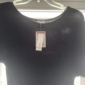 Livi By Olivia Rae Black Round Neck Women's Midi Dress Size XL - Picture 1 of 5