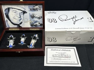 GMP Parnelli Jones 3 Car Offy Dirt Race Car Set 1:43 Scale Limited Edition - Picture 1 of 24