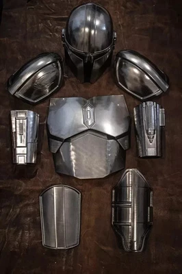 Mandalorian suit of armor cosplay full body armor set or Halloween - Image 1 of 4