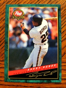 BARRY BONDS 1994 POST CEREAL CARD #11 GIANTS HR KING - Picture 1 of 1