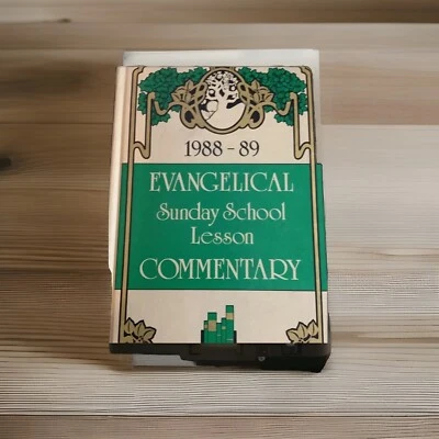 1988-89 EVANGELICAL SUNDAY SCHOOL LESSON COMMENTARY, By J. E. Humbertson — 第 1/4 张图片