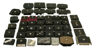 45x Stativ Platte Schnell-Kupplung Tripod Quick Mount top plate Lot Posten 1594 - Bild 1 von 4