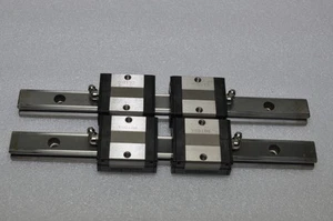 THK Linear Bearing LM GUIDE SSR20XV 250mm Long 2Rails 4Blocks NSK IKO CNC Router - Picture 1 of 7