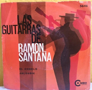 RAMON SANTAÑA -LAS GUITARRAS DE RAMON SANTAÑA- ITALIAN 7" SINGLE PS TANGO - Picture 1 of 5