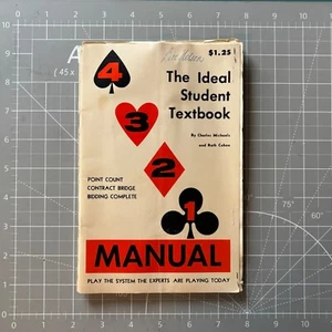 The Ideal Student Textbook Manual for Contract Bridge Bidding by Michaels Cohen - Picture 1 of 7