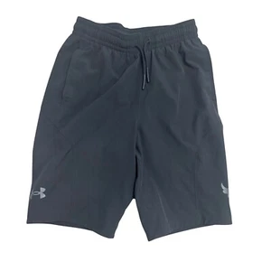 Under Armour HeatGear Project Rock Black Running Lightweight Shorts Youth Large - Picture 1 of 6