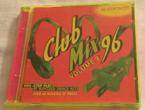 Club Mix '96, Vol. 2 Music CD - Various Artists - 1996 As Seen On TV New Sealed - Picture 1 of 6