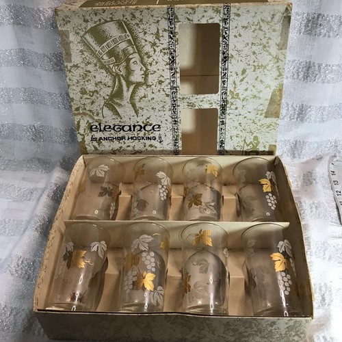 Beverage Glasses 12 Oz Heavy Base Leaves