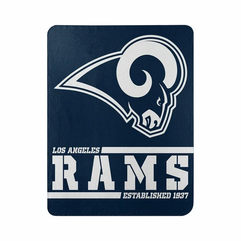 New Football Los Angeles Rams Fleece blanket Split Soft Throw 50" x 60" Cover